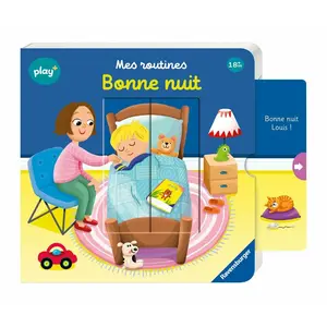 Ravensburger - Play + - Livre Mes routines Bonne nuit - 13099032 pas cher