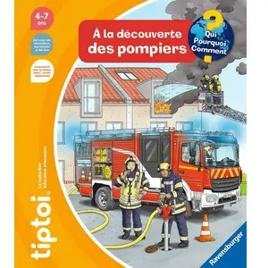 Comparateur de prix : Ravensburger Livre Interactif Tiptoi - A la découverte des pompiers