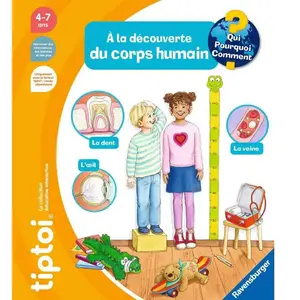 Comparateur de prix : Ravensburger Livre Interactif Tiptoi - A la découverte du corps humain