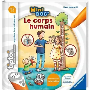 Comparateur de prix : Jeu éducatif sans ecran Ravensburger Tiptoi Mini Doc' Le corps humain