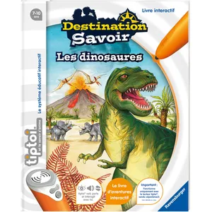 Comparateur de prix : Jeu éducatif Ravensburger Tiptoi Destination Savoir Les dinosaures