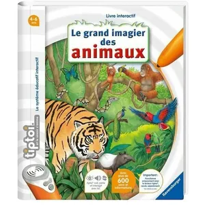 Comparateur de prix : Jeu éducatif Ravensburger Tiptoi Le grand imagier des animaux