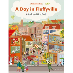 Prestel A day in fluffyville : A look and find book pas cher