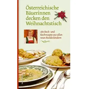 Österreichische Bäuerinnen decken den Weihnachtstisch pas cher