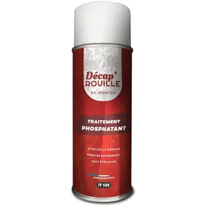 Comparateur de prix : IRONTEK Decap Rouille Phosphatant 400ml