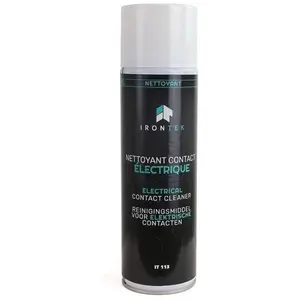 Comparateur de prix : IRONTEK - Nettoyant contact électrique - 400ml - IT113