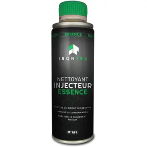 Comparateur de prix : IRONTEK Nettoyant injecteur essence - 300 ML