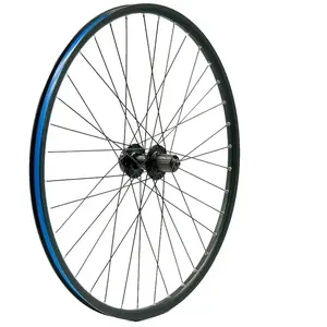 Comparateur de prix : Roue arrière de vélo k7 jante alu double La ruota - Noir - 275