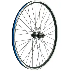 Comparateur de prix : Roue arrière de vélo k7 jante alu double La ruota - Noir - 26