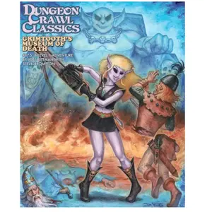 Goodman Games Dungeon Crawl Classics #87.5: Grimtooth's Museum of DeathVendu paramazon