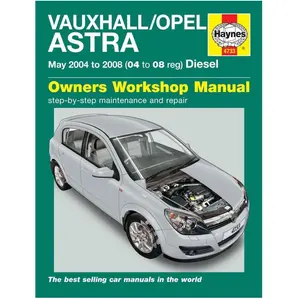 Manuel d'atelier Haynes Opel Astra diesel (Mai 2004-2008) 4733 pas cher