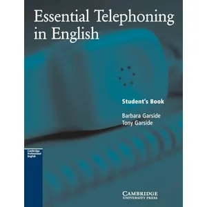 Comparateur de prix : Cambridge University Press Essential telephoning in english