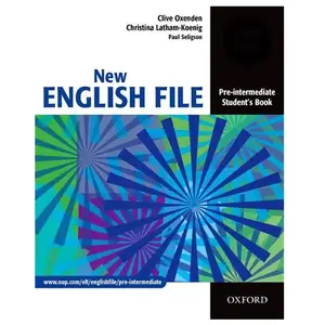 ISBN New english file pre-intermediate: student's bookVendu parcultura-librairie