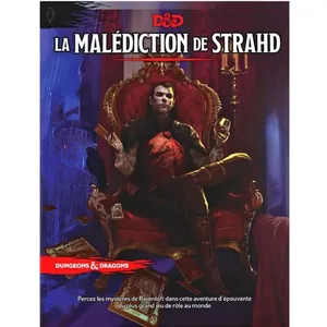 Comparateur de prix : Hasbro Accessoire cartes-Dungeons & Dragons - La Malédiction De Strahd