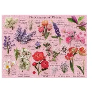 Galison Language of Flowers 1000 Piece Puzzle pas cher