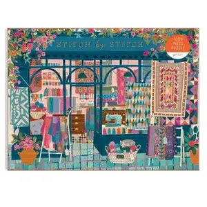 Galison Stitch by Stitch 1000 Piece Puzzle