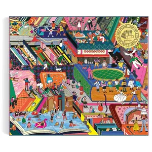 Quartier Roman - Puzzle Étincellant de 1000 Pièces 1000 Pièces  Galison pas cher