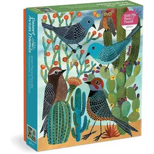 Desert Avian Friends 1000 Piece Puzzle by Galison Galison (Auteur)