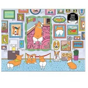 Musée du Corgi - Puzzle 1000 Pièces 1000 Pièces Galison pas cher
