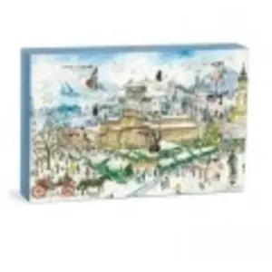 Comparateur de prix : FIB-RMS-BE 12 Jours de Noël - Calendrier Puzzle de l'Avent 80 Pièces Galison
