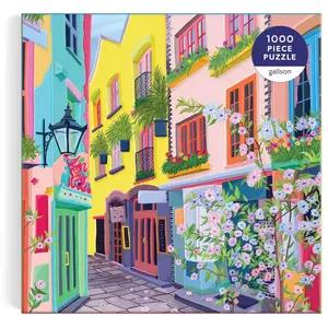 Galison London Passage - Puzzle de 1000 Pièces dans une Boîte Carrée pas cher