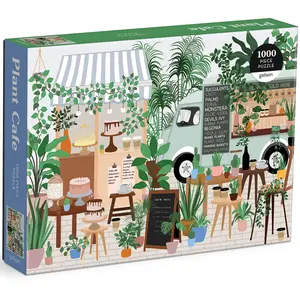 Galison Mudpuppy PUZZLE - 1000 PIECE: PLANT CAFE pas cher