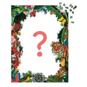 Galison PUZZLE - 1000 PIECE: JUNGLE -SURPRISE PUZZLE pas cher
