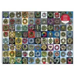 Handmade Wreaths 1000 Piece Puzzle by Galison Galison (Auteur)
