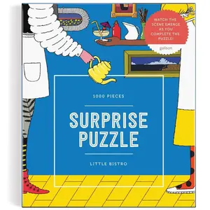 Little Bistro 1000 Piece Surprise Puzzle by Galison Galison (Auteur)