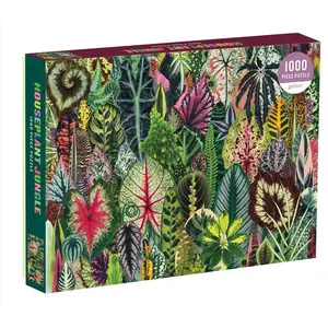 Jungle de Plantes d'Intérieur - Puzzle 1000 Pièces 1000 Pièces  Galison pas cher