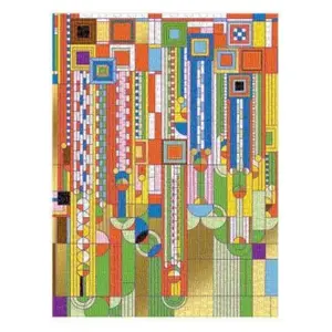 Galison PUZZLE - 1000 PIECE: FRANK LLOYD WRIGHT SAGUARO AND CACTUS pas cher
