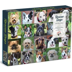 Galison PUZZLE - 1000 PIECE: RESCUE DOGS pas cher