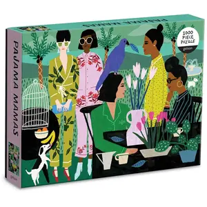 Mudpuppy Press PUZZLE - 1000 PIECE: PAJAMA MAMAS