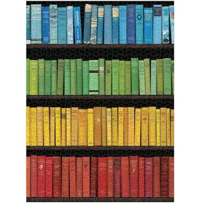 FIB-RMS-BE I'D Rather Be Reading 1000 Pc Puzzle in Square Box