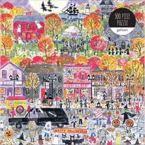 Galison Puzzle 500 pièces : Michael Storrings Halloween pas cher