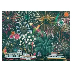 Puzzle 1000 pièces : Feux d'artifice du Jubilé Galison-88109 pas cher