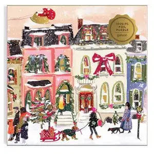 Galison Puzzle 1000 pièces : Chutes de neige sur Main Street pas cher