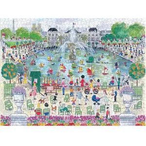 Galison Michael Storrings - Le Printemps à Paris - Puzzle de 1000 Pièces