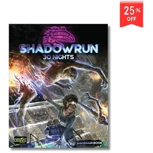 Comparateur de prix : Shadowrun 30 Nights  - Catalyst Game Labs Jeu de rôle  - CAT-28400 