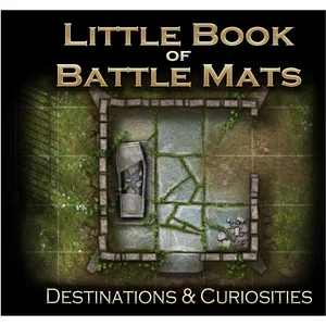 Comparateur de prix : Little Book of Battle Mats Destinations & Curios  - Loke BattleMats Jeu de rôle  - LBM-057 