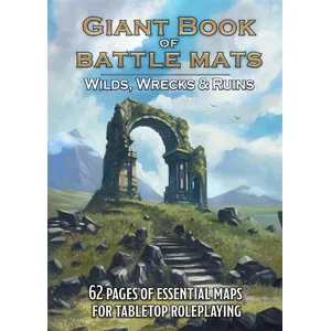 Comparateur de prix : Loke Battlemats Giant Book of Battle Mats Wilds, Wrecks & Ruins