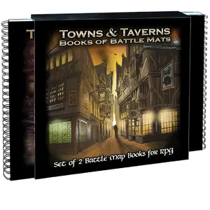 Comparateur de prix : Dungeons and Dragons Loke BattleMats Towns & Taverns Books of Battle Mats