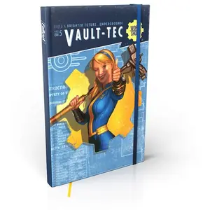 Modiphius- Fallout: Wasteland Warfare-Vault-Tec Notebook RPG, MUH051791, Multicolor pas cher