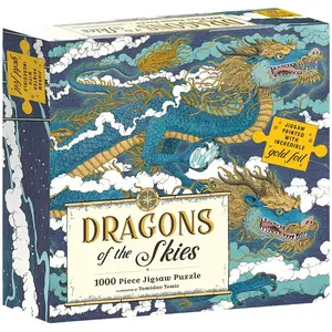 FIB-RMS-BE PUZZLE - 1000 PIECE: DRAGONS OF THE SKIES