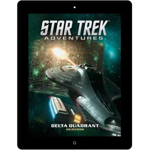 Modiphius- Star Trek Adventures: Delta Quadrant Sourcebook RPG, MUH051069, Multicolor pas cher