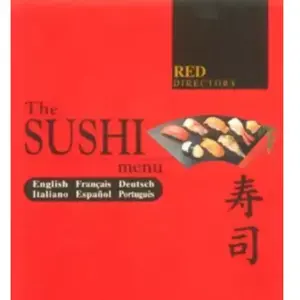 Red Directory - The Sushi Menu (in 6 languages): Sushi Menu: Your Guid... pas cher