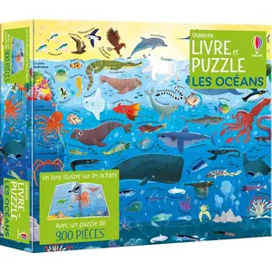 Usborne Livre et puzzle : Les océans pas cher