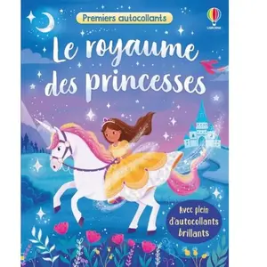 Le royaume des princesses - Premiers autocollants - dès 3 ans pas cher