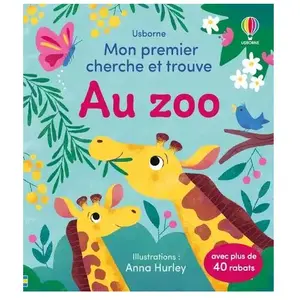 Usborne Au zoo - Mon premier cherche et trouve - dès 2 ans cartonné pas cher