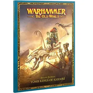 Games Workshop - Warhammer   The Old World : Arcane Journal   Tomb Kings of Khemri, Noir pas cher